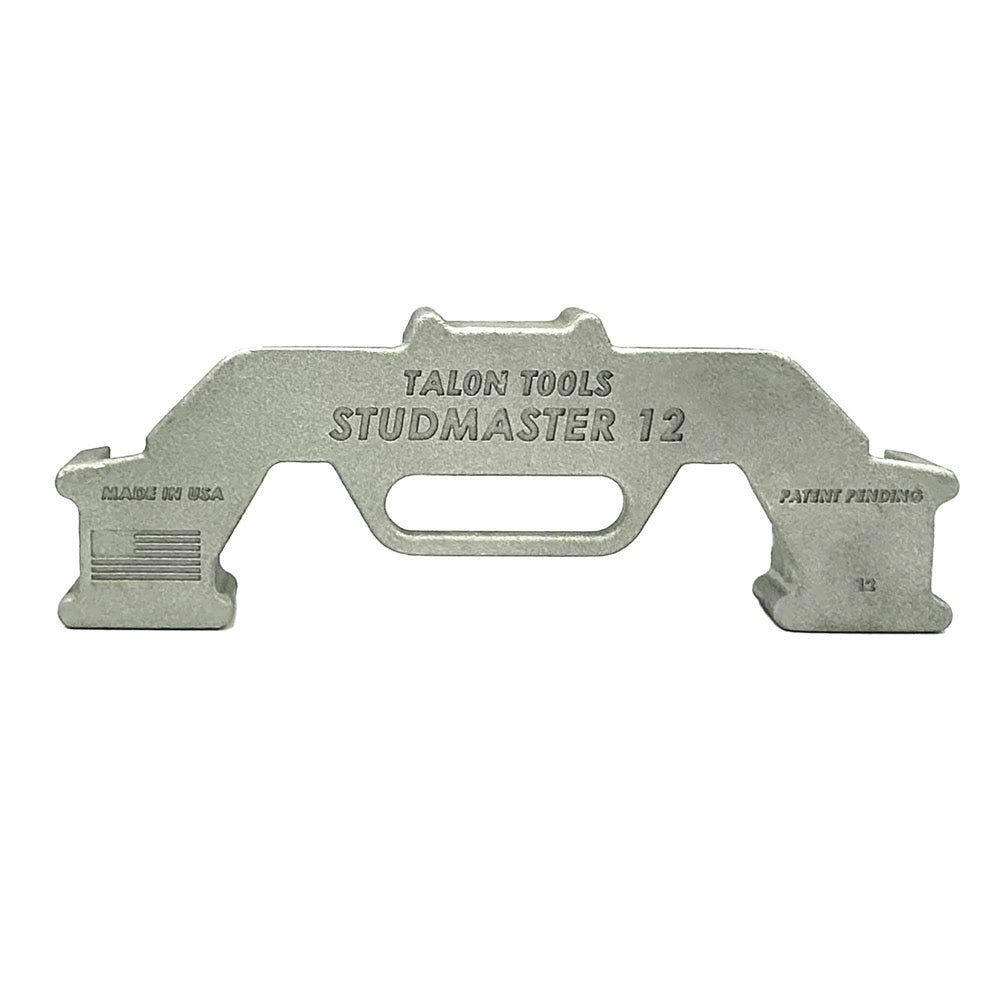 Stud Master SM12-S 12" Framing Stud Layout Tool, Stud Framing Jig for Precision Wall Stud Measurement - 3