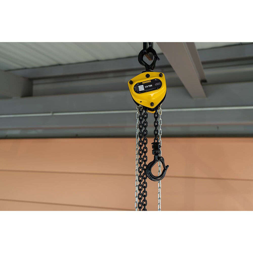 Sumner PCB025C15 1/4T Chain Hoist 15' Lift - 3