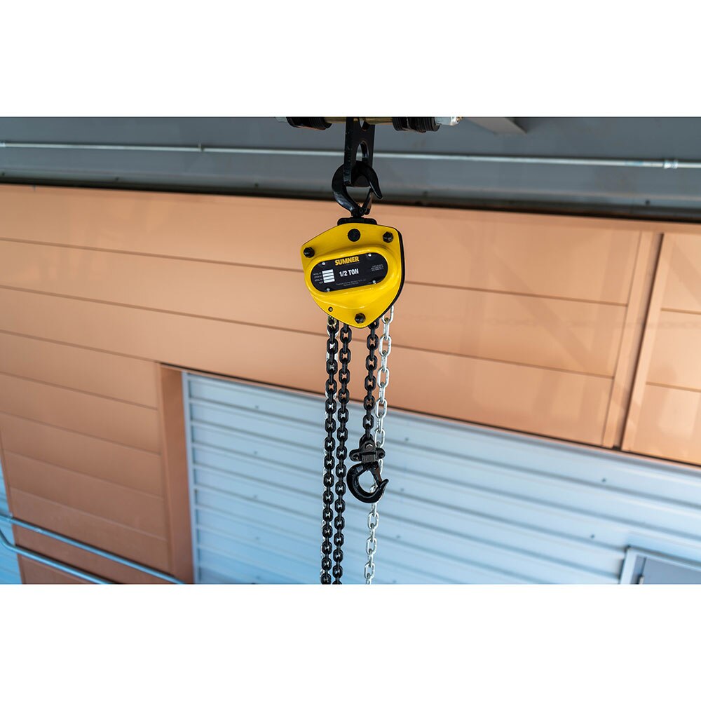Sumner PCB050C15 1/2T Chain Hoist 15' Lift - 4