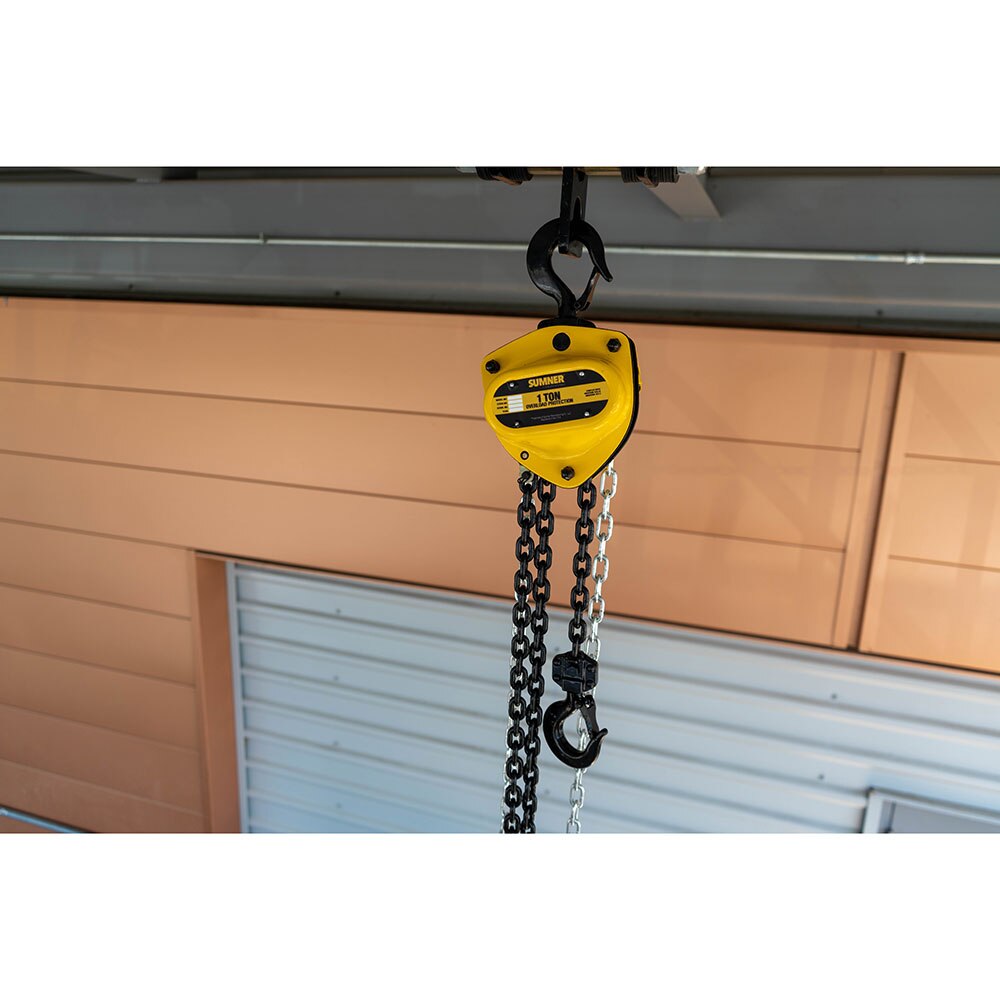 Sumner PCB100C10WO 1T Chain Hoist 10' Lift and Overload Protection - 3