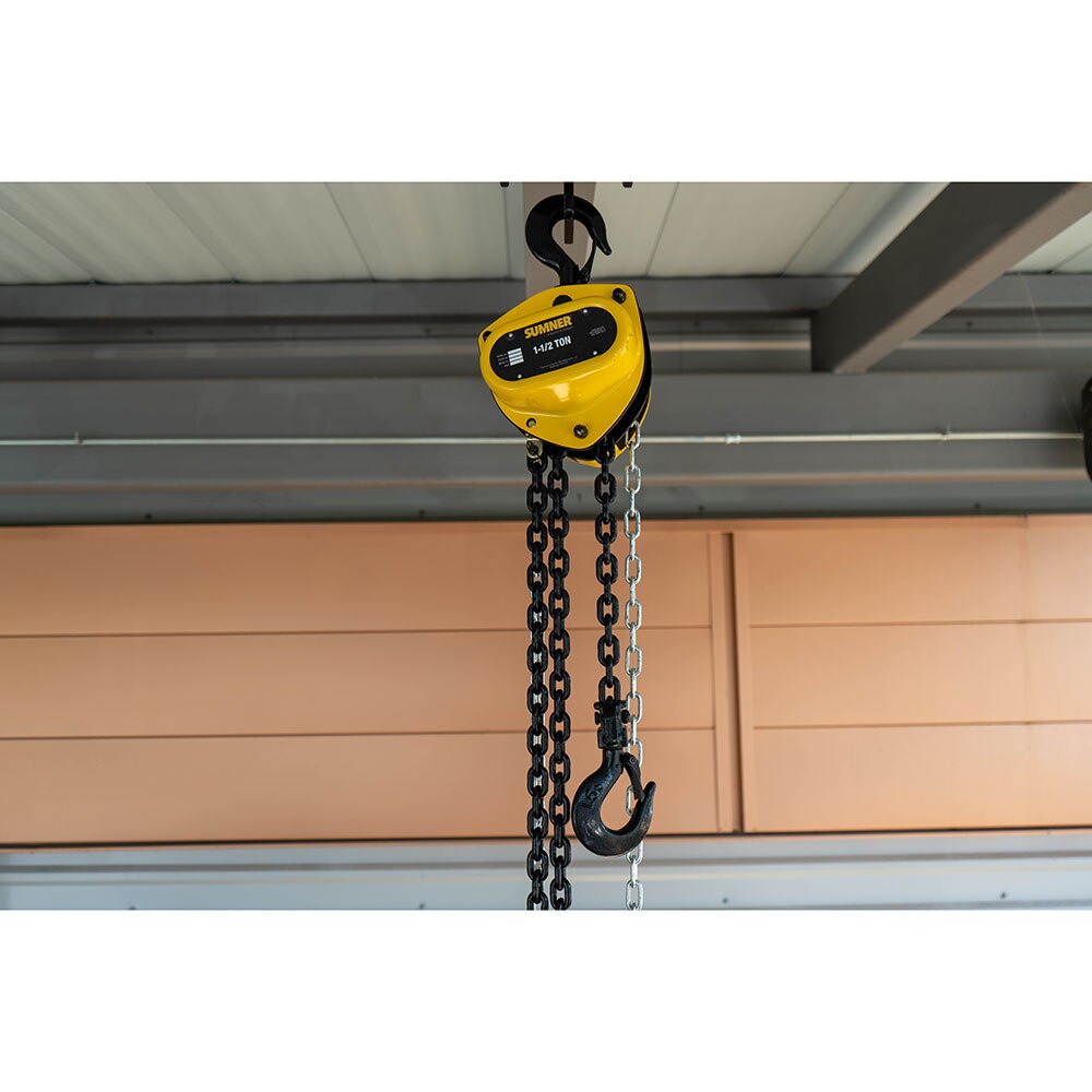 Sumner PCB100C10 1T Chain Hoist 10' Lift - 3