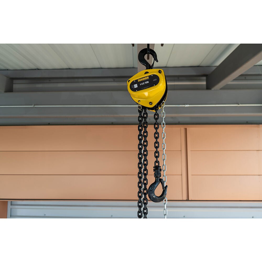 Sumner PCB100C10 1T Chain Hoist 10' Lift - 4