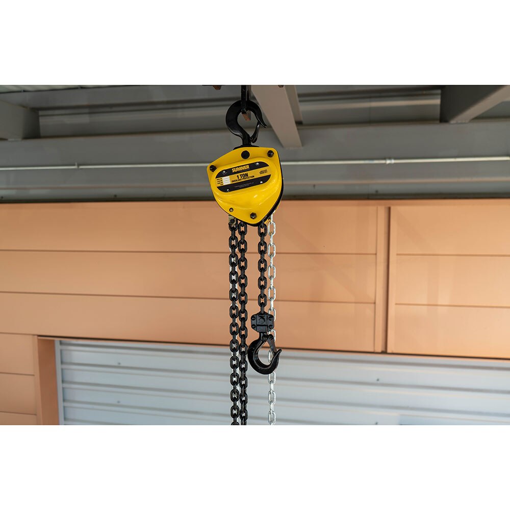 Sumner PCB100C15WO 1T Chain Hoist 15' Lift and Overload Protection - 2