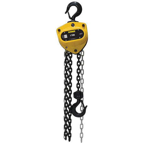Sumner PCB100C15 1T Chain Hoist 15' Lift