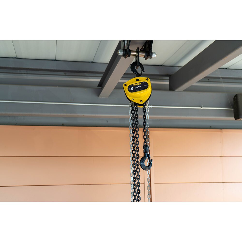Sumner PCB100C20 1T Chain Hoist 20' Lift - 3