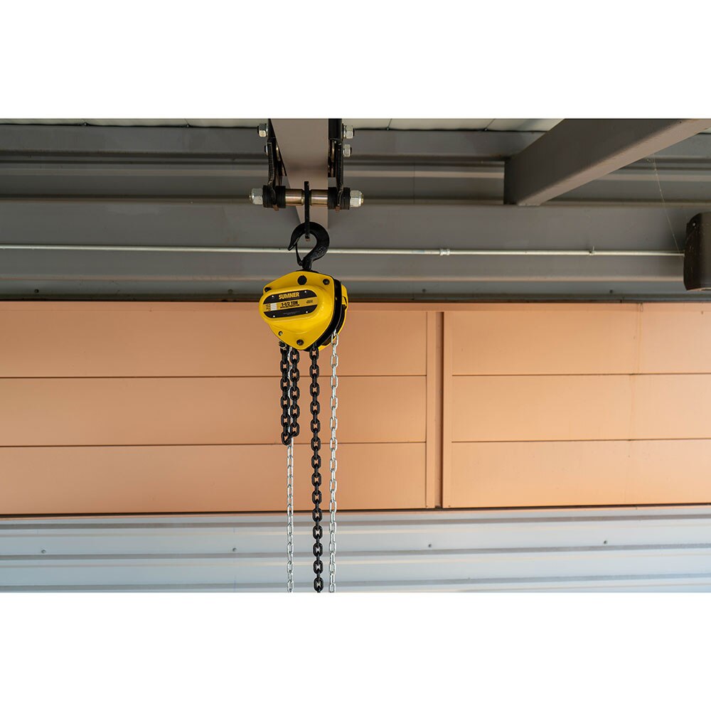 Sumner PCB150C15WO 1-1/2T Chain Hoist 15' Lift and Overload Protection - 2