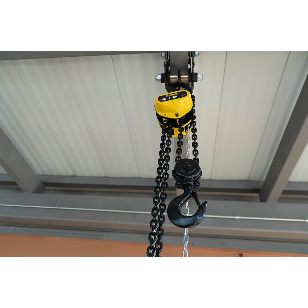 Sumner PCB300C10 3T Chain Hoist 10' Lift - 7