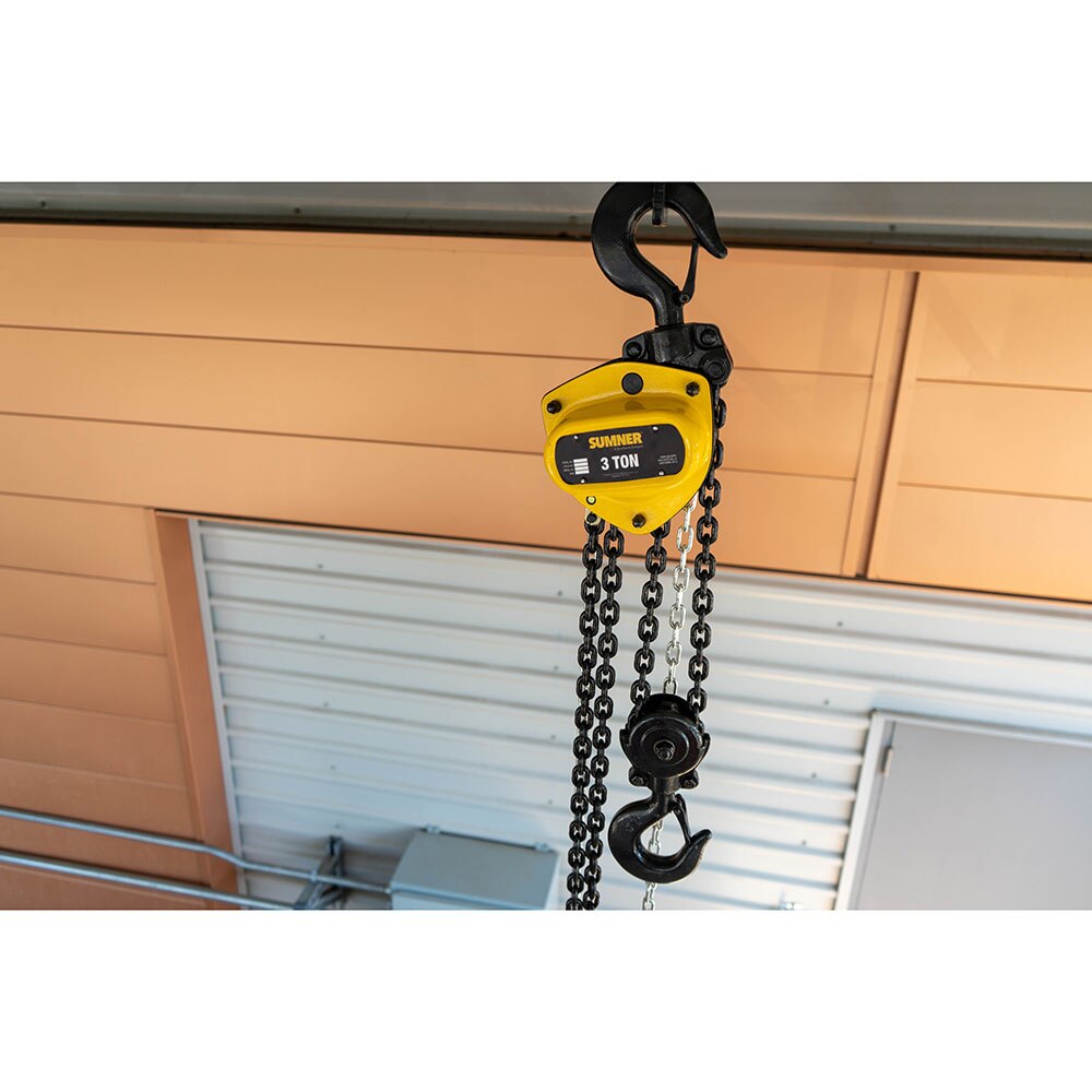 Sumner PCB300C10 3T Chain Hoist 10' Lift - 10