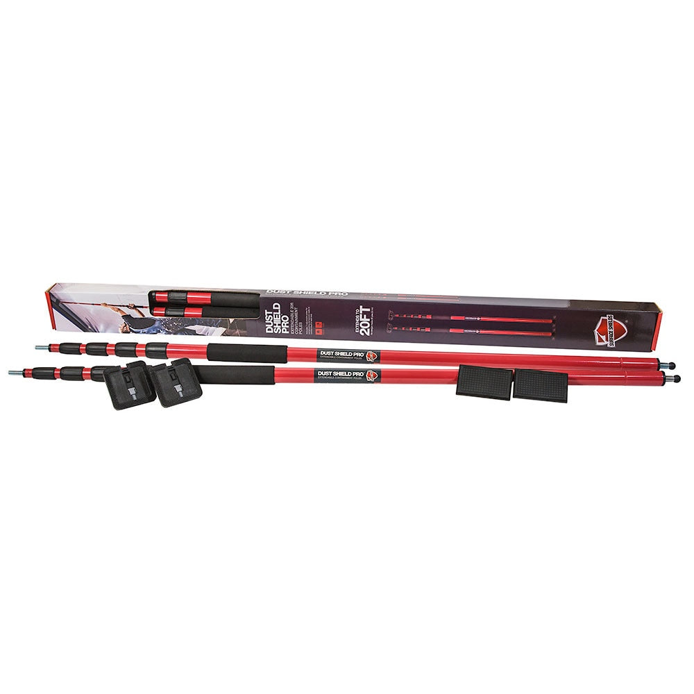 Surface Shields DSPRO2 12' Dust Shield Pro Poles, 2 Pack