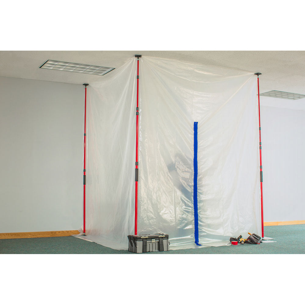 Surface Shields DSPRO2 12' Dust Shield Pro Poles, 2 Pack - 3