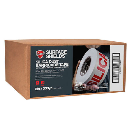 Surface Shields SDT100 3" x 333 Yards Silica Dust Tape, 8 Pack