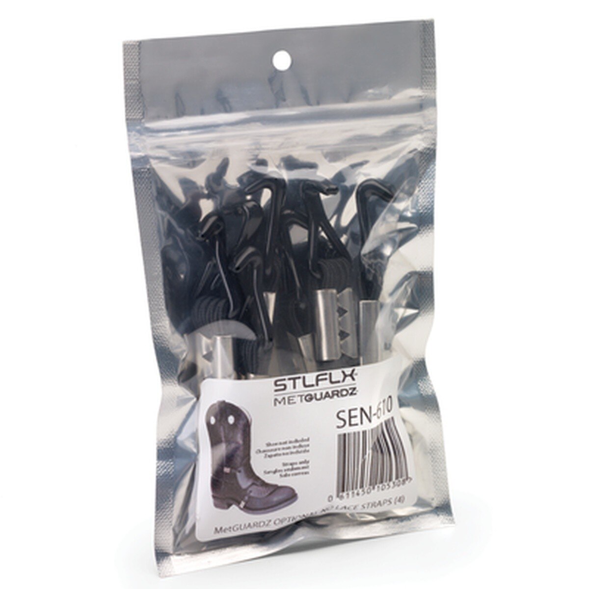 Swenco SEN-610 MetGUARDZ Optional No Lace Replacement Straps for Metatarsal Guards (4 Pack) - 3