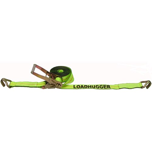 Lift All TE26422 Tuff-Edge Tiedown Strap Ratchet Buckle with U-Hook, 2"x27' 10000 Lbs