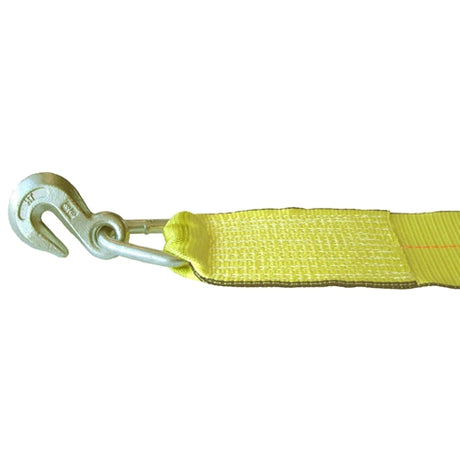 Lift All TE26427 Tuff-Edge Tiedown Strap Ratchet Buckle with Grab Hook, 4"x30' 15000 Lbs