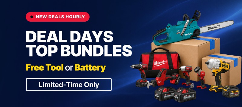 Deal Days Top Bundles - Free Tool or Battery - Limited-Time Only