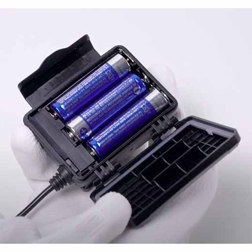 Tajima LE-F501D Grati-Lite Wide Angle Beam Headlamp with Separate Battery Compartment, 500 Lumens - 9