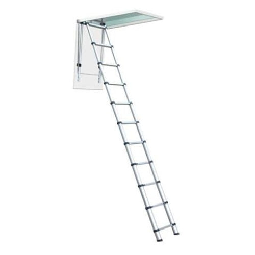 TeleSteps 1000L 7'-10' "Type 1A" 250 lbs Rating Telescopic Loft Ladder