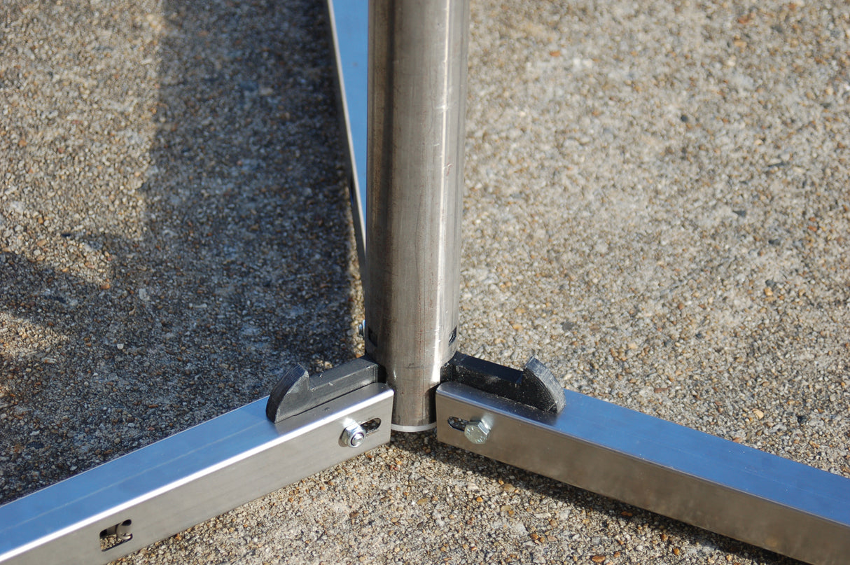 Tie Down 65017 100 Ft Tri-leg Folding Warning Line System w Yellow Flags - 3