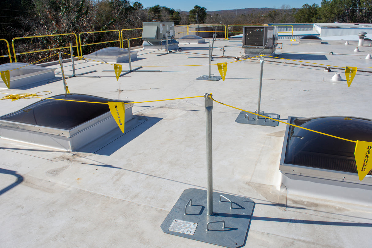 Tie Down 65084 100 Ft SafeT-Zone 6 Base Permanent Warning Line System - 3