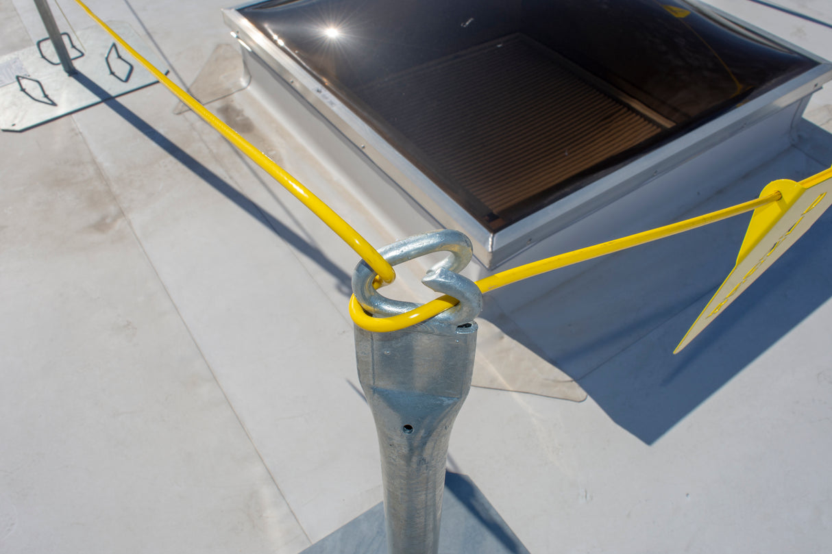 Tie Down 65084 100 Ft SafeT-Zone 6 Base Permanent Warning Line System - 6