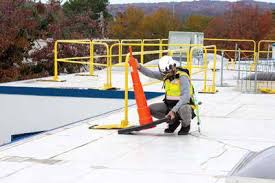 Tie Down 65085 Delineator Warning Line System w Orange Uprights - 3