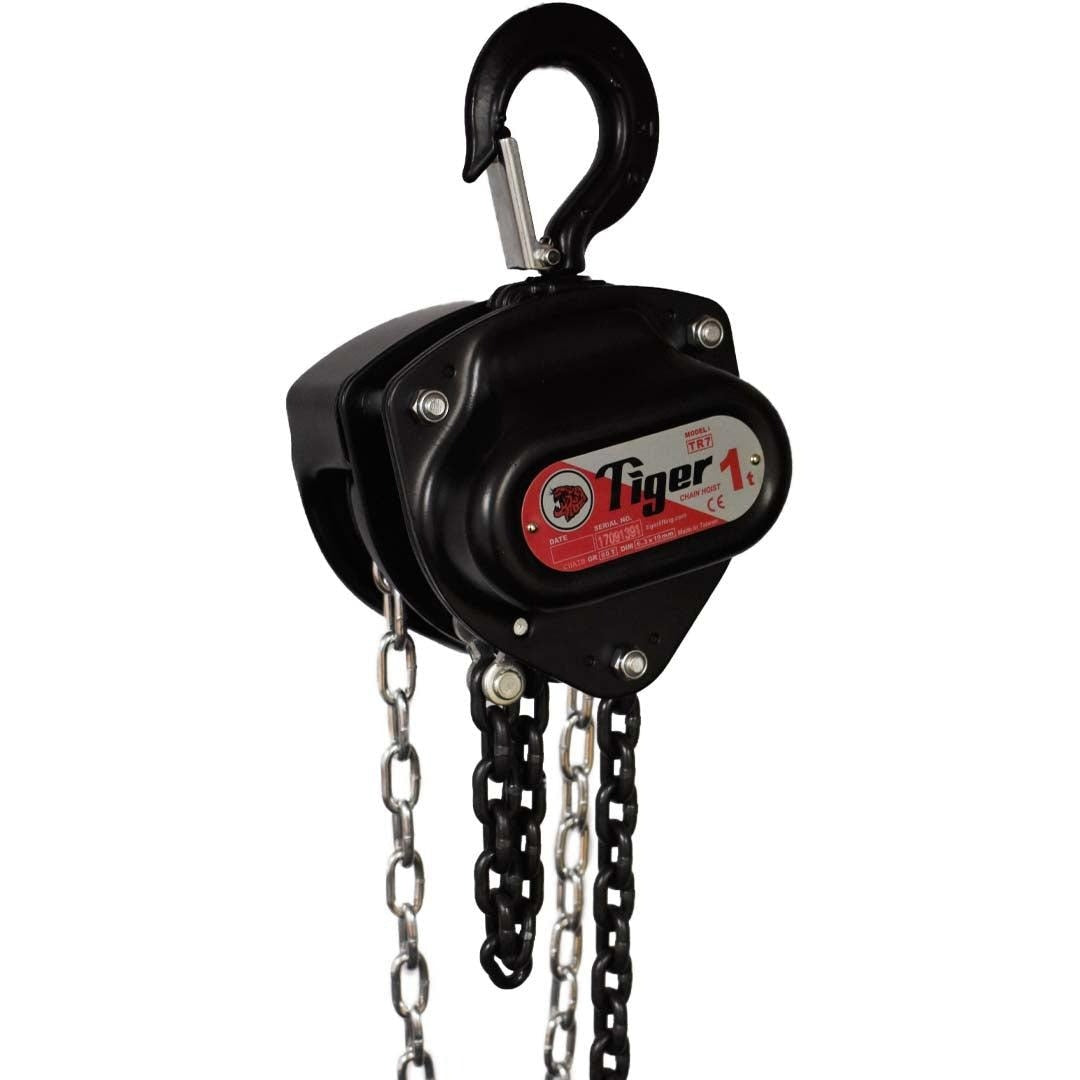 Tiger Lifting North America TR7CB-0050-15 Hand Chain Hoist, TR7 Series, 1/2 Ton Capacity with 15 ft Lift