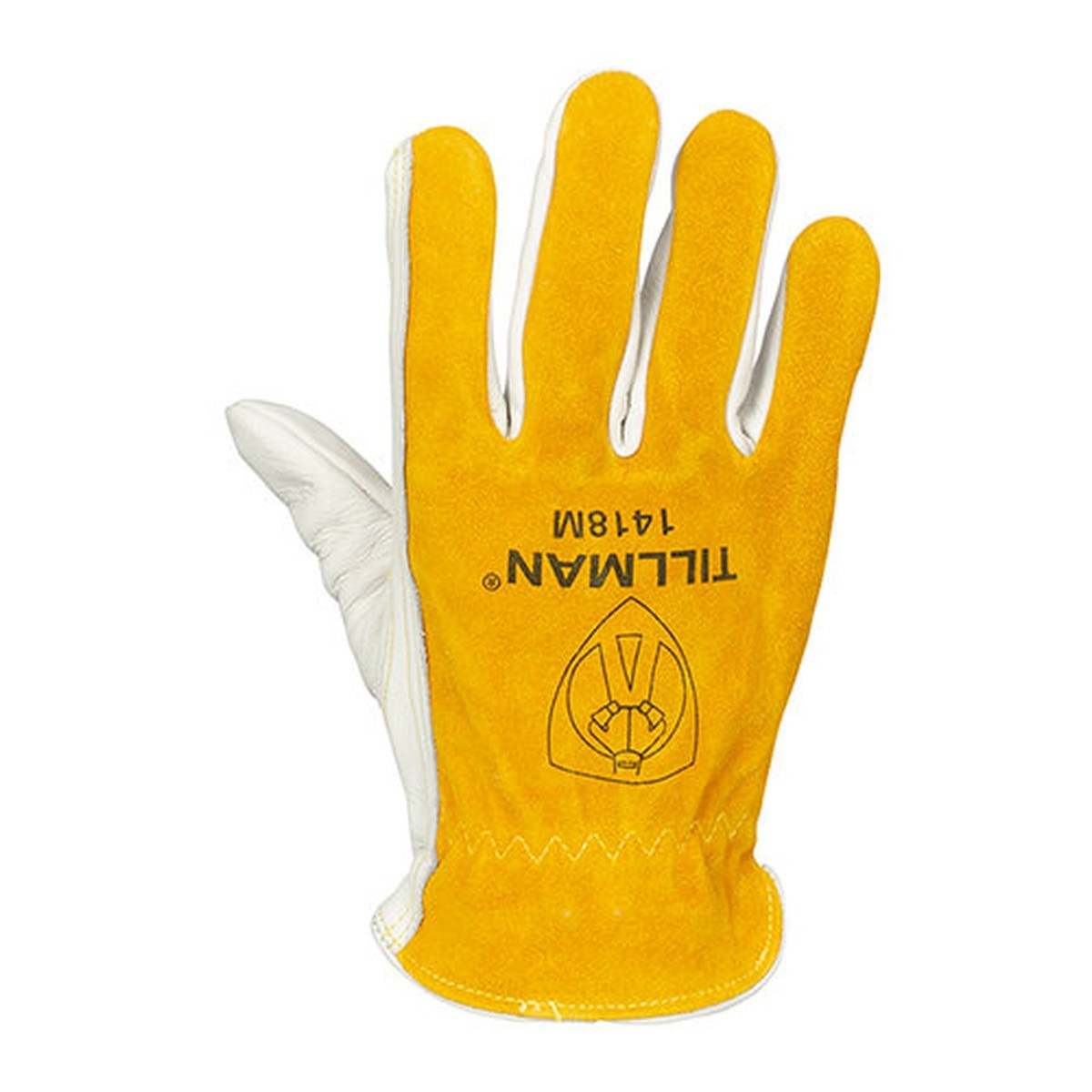 Tillman 1414-S Top Grain Split Cowhide Drivers Gloves Small - 3