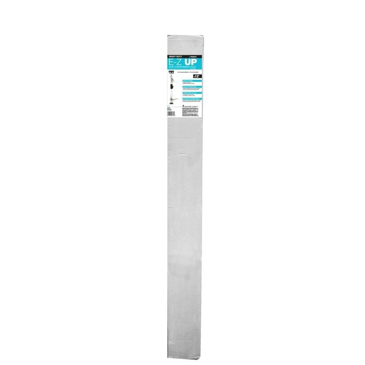 Trimaco 54732 12' Heavy Duty E Z Up Dust Containment Pole for Plastic Sheeting (2 Pack) - 2