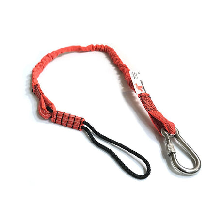Ty-Flot BNGEXT1C10XT Tool Tether 10 lb, SS Screw Gate Carabineer 34" - 56", 10 Pk