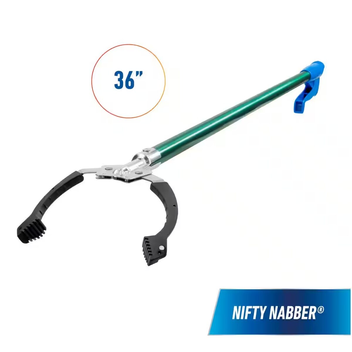 Unger 92134 36" Nifty Nabber Reacher Grabber Tool and Trash Picker - 2
