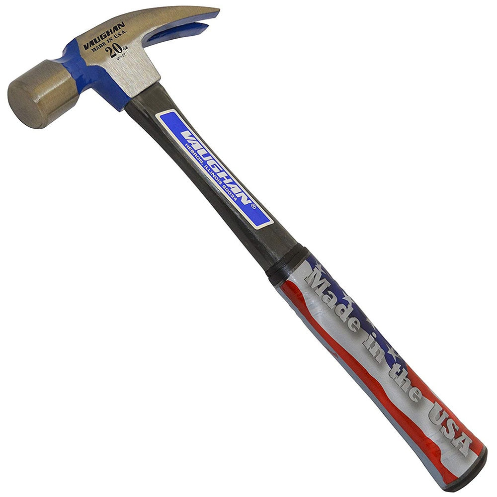 Vaughan VN10508 20 Oz. Straight Claw Hammer Fiberglass Hammer