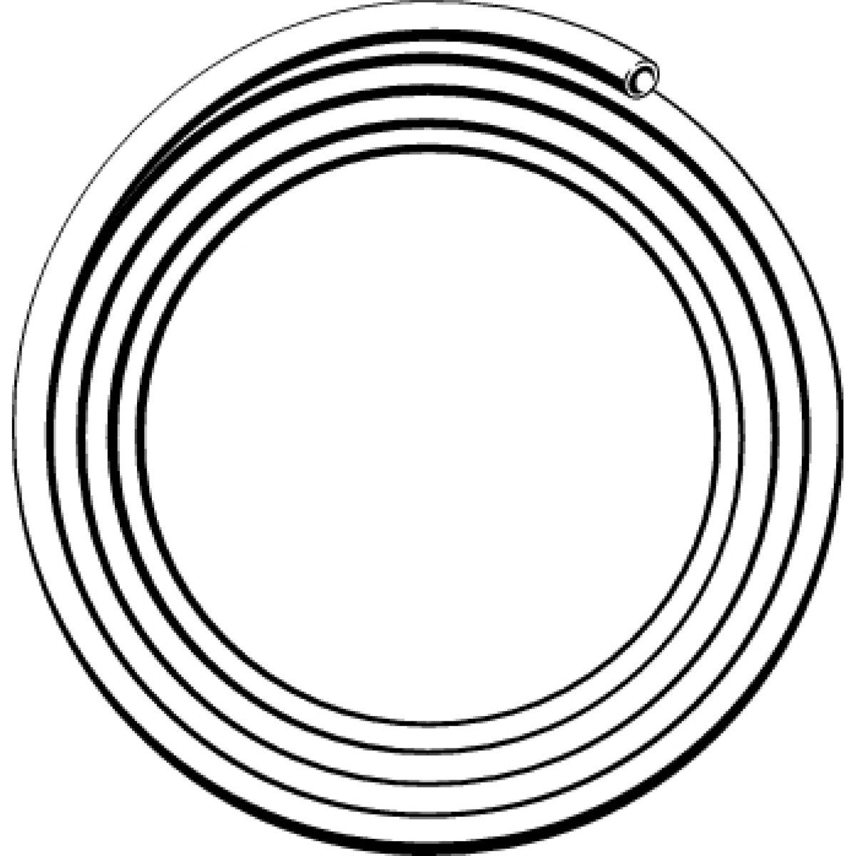 Viega 11480 (2802US) 1-1/2 in. Oxygen Barrier PEX Tubing Coil 100 ft Black with Stripe (1 Roll) - 2