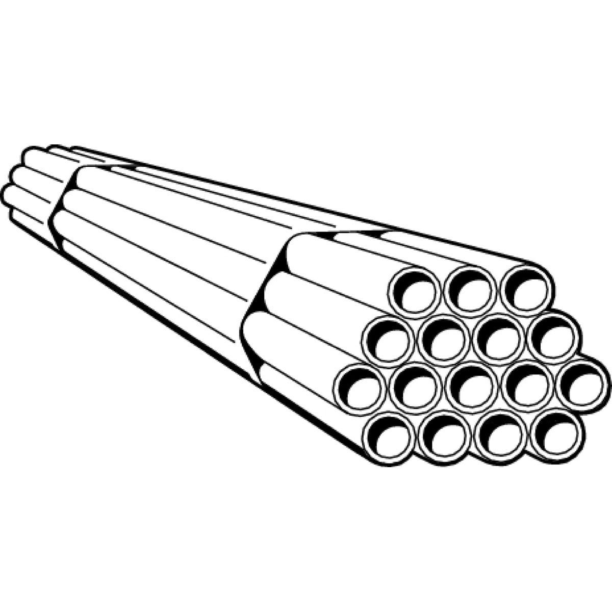 Viega 11510 (2803US) 1-1/4 in. Oxygen Barrier PEX Tubing Straight Length 20 ft (1 Each) - 2