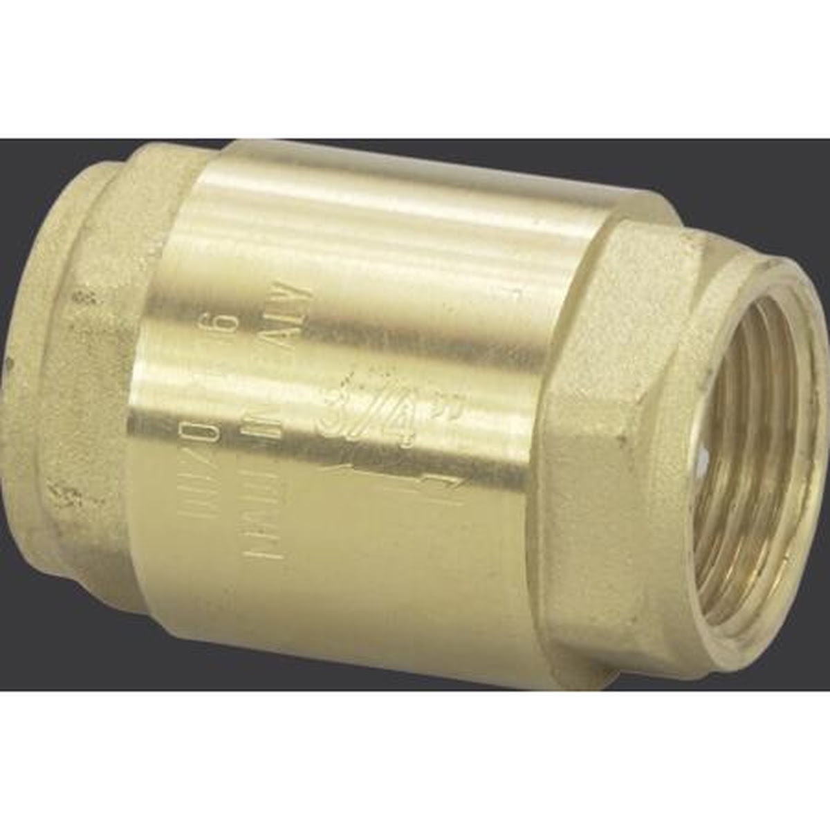 Viega 20205 (2873.4US) Brass 1-1/2 in. FPT Spring Check Valve for Backflow Prevention - 2