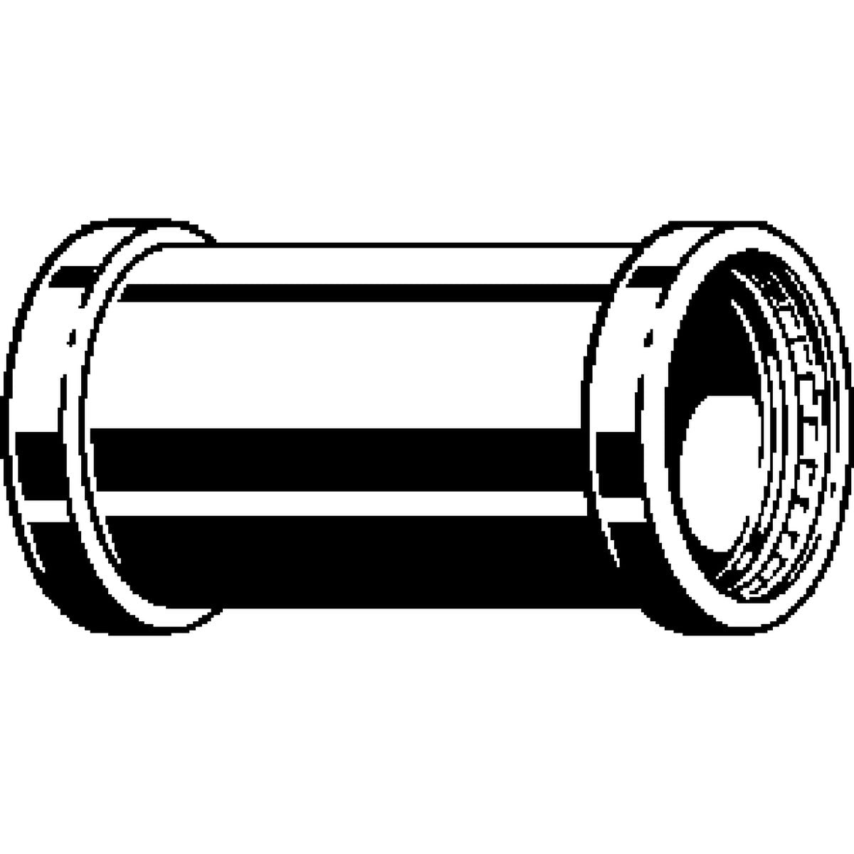 Viega 20743 (0915.5XL) ProPress 2-1/2 in. Copper Press Coupling No Stop (1 Each) - 2