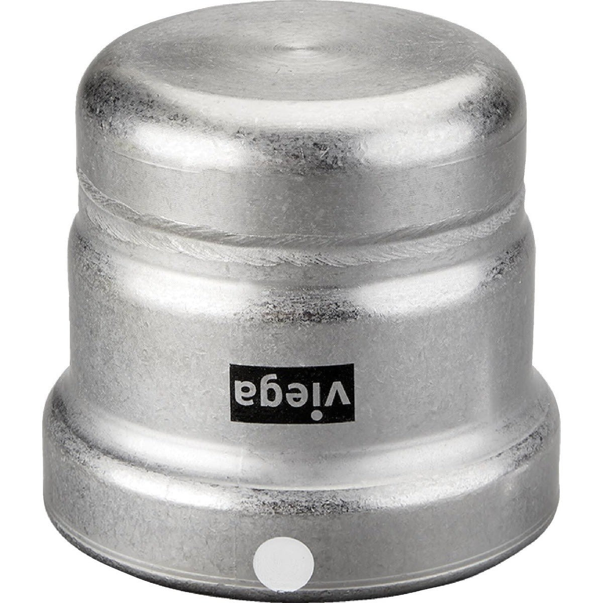 Viega 26765 (4856.1XL) MegaPress FKM 3 in Carbon Steel Press Cap for Sch 5 to Sch 40 Pipe (1 Each)