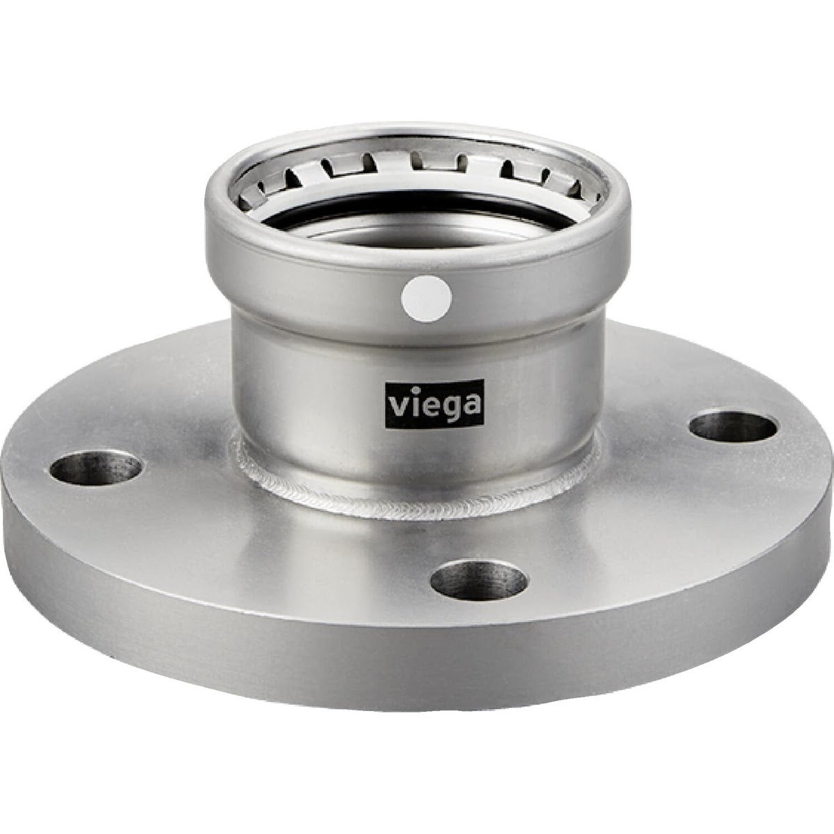 Viega 26785 (4859.5XL) MegaPress FKM Press Connection Raised Face Flange Class 150 (1 Each)