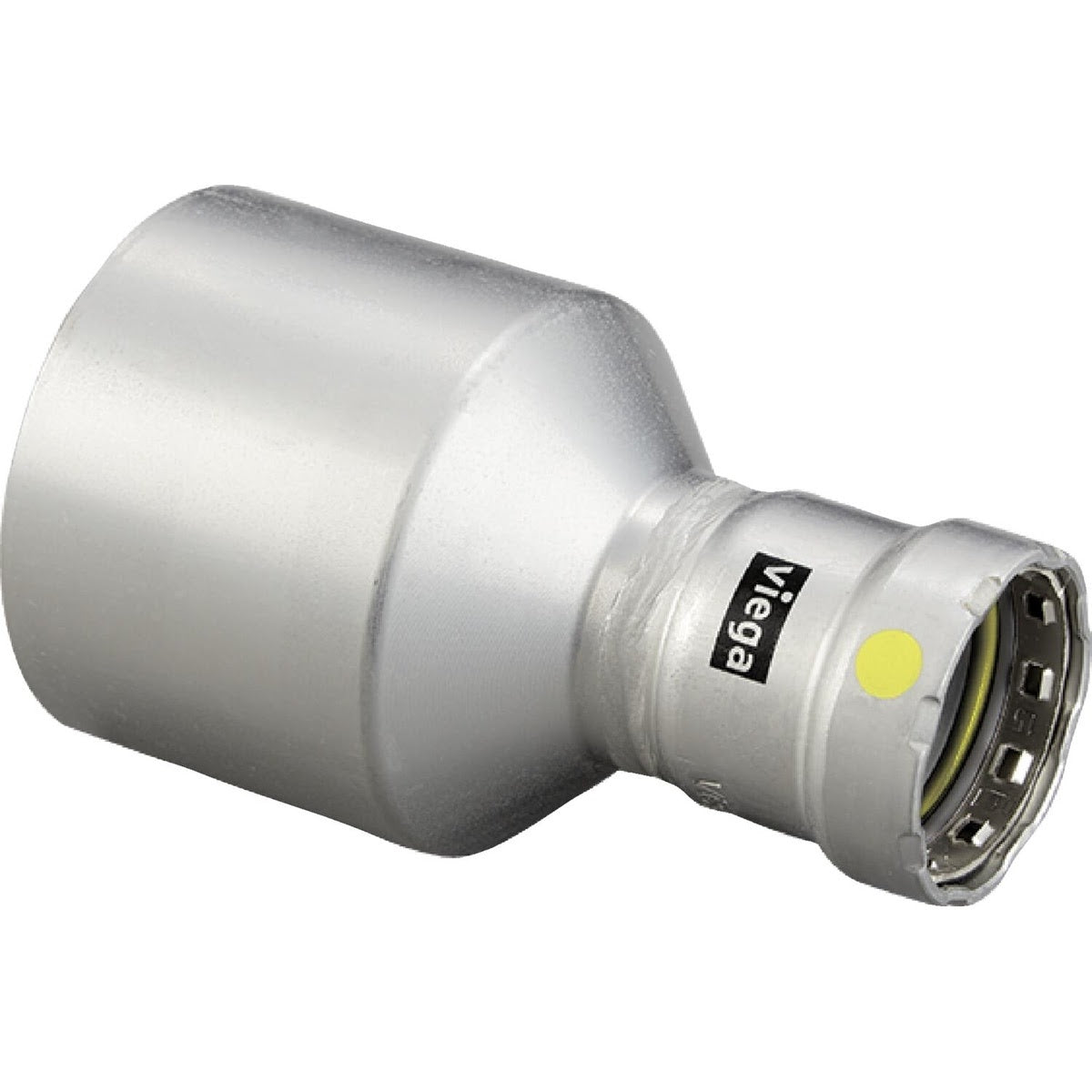 Viega 28850 (6615.1XL) MegaPressG Reducer 4 in x 2 1/2 in Carbon Steel Zinc Nickel Coated (1 Pack)