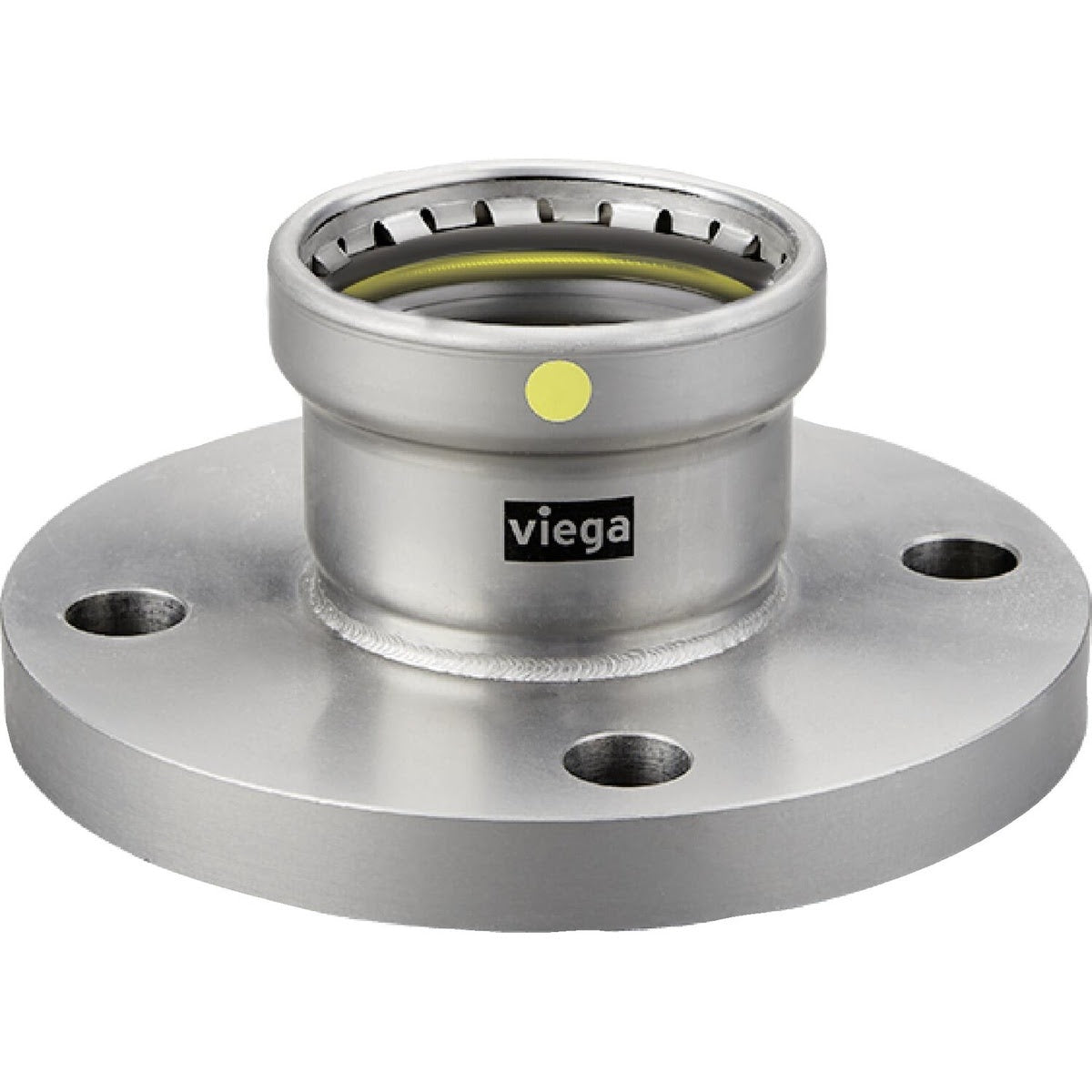 Viega 28885 (6659.5XL) MegaPressG 4 in. Press Connection Flat Faced Flange (1 Each)