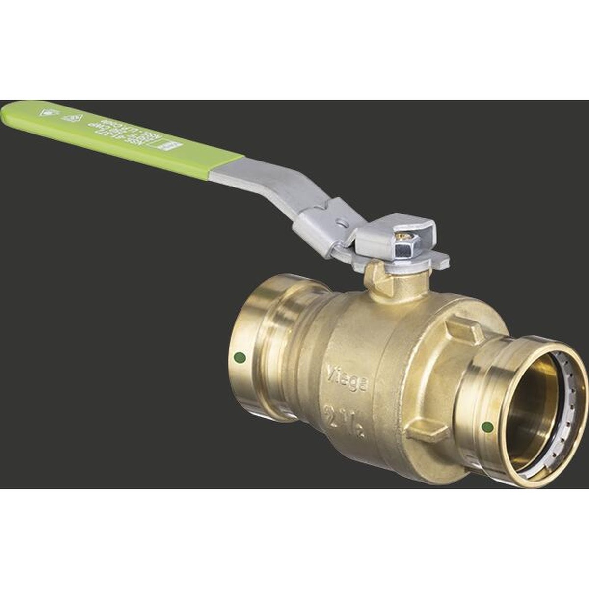 Viega 78300 (2971.1XL) 2 1/2 in. ProPress Brass Full Port Ball Valve (1 Each) - 2