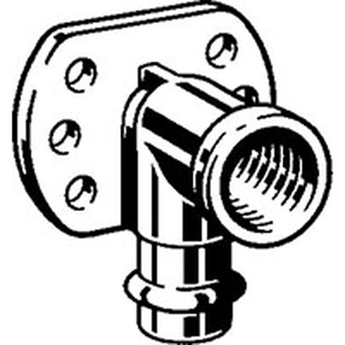 Viega 79195 (2925.5ZL) ProPress 3/4 in. Press x 3/4 in. FPT 90 Degree Drop Ear Elbow Zero Lead Bronze (1 Each) - 2