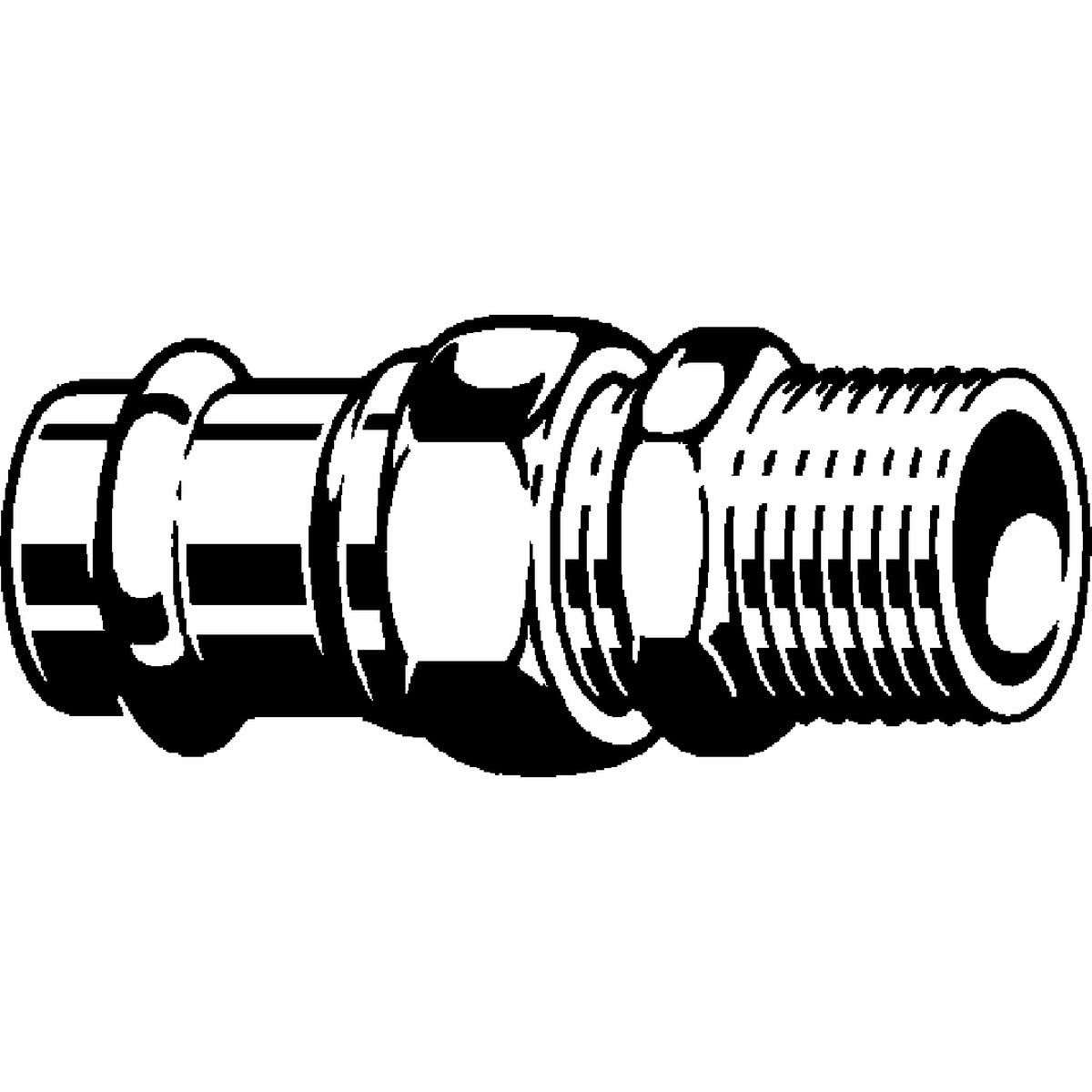 Viega 79755 (2965ZL) ProPress 2 in. Press x Male Pipe Thread Bronze Union (1 Pack) - 2