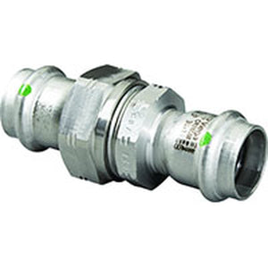 Viega 81030 (4060) ProPress 316 2 in. 316 Stainless Steel Press x Press Union with EPDM Seal (1 Each)