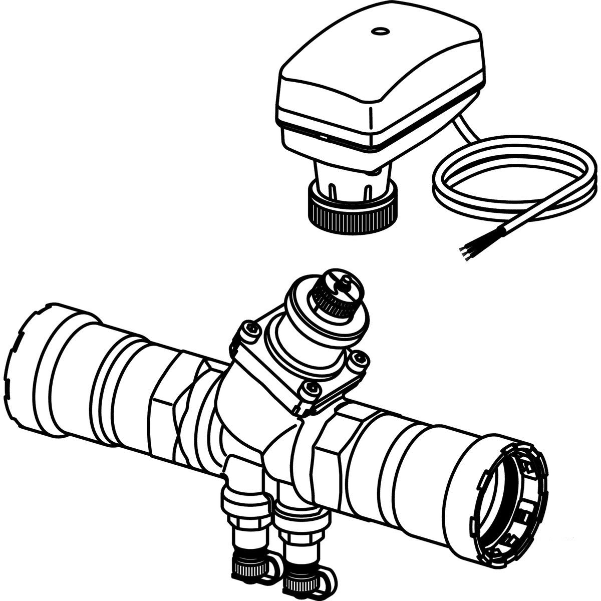Viega 87400 (4881.71) MegaPress Pressure Independent Balancing Valve (1 Each) - 2