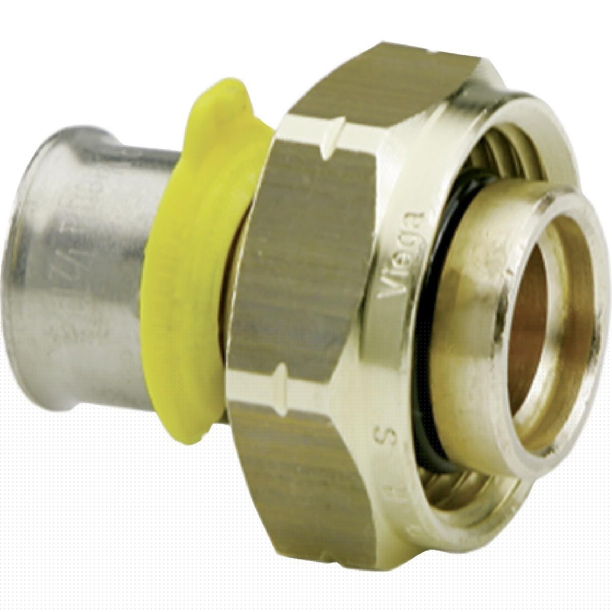 Viega 89413 (2819NG) 5/8 in. PureFlow Press SVC Manifold Adapter Bronze (1 Each)