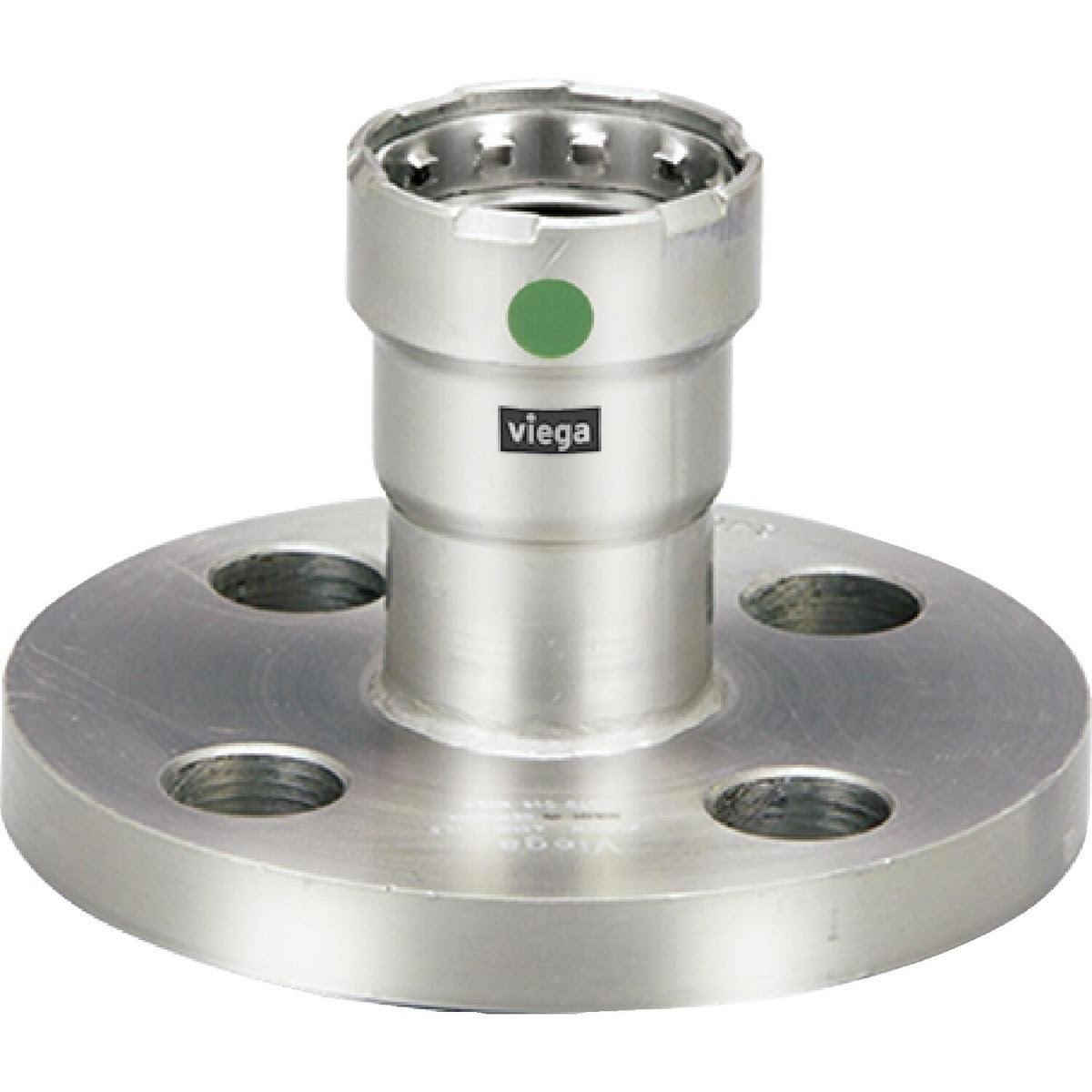 Viega 90445 (5159) MegaPress 316 3/4 in. 316 Stainless Steel Press Connection Flange Class 150 Raised Face (1 Each)