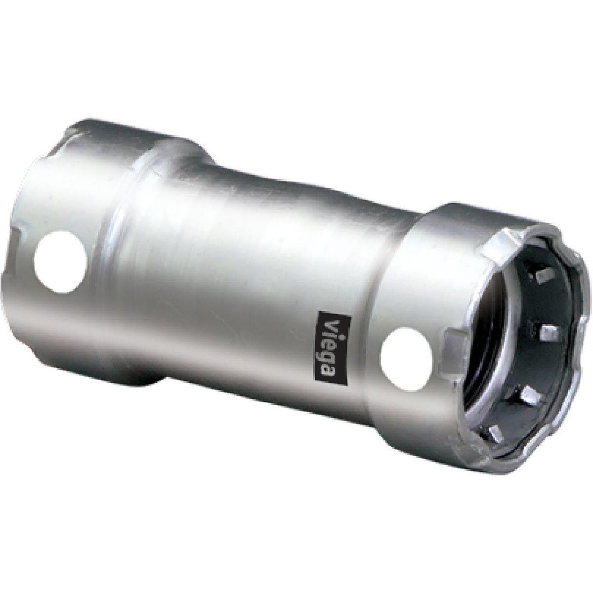 Viega 91310 (6815.5) MegaPress 316 Stainless Slip Coupling No Stop 1-1/2 in (Each)