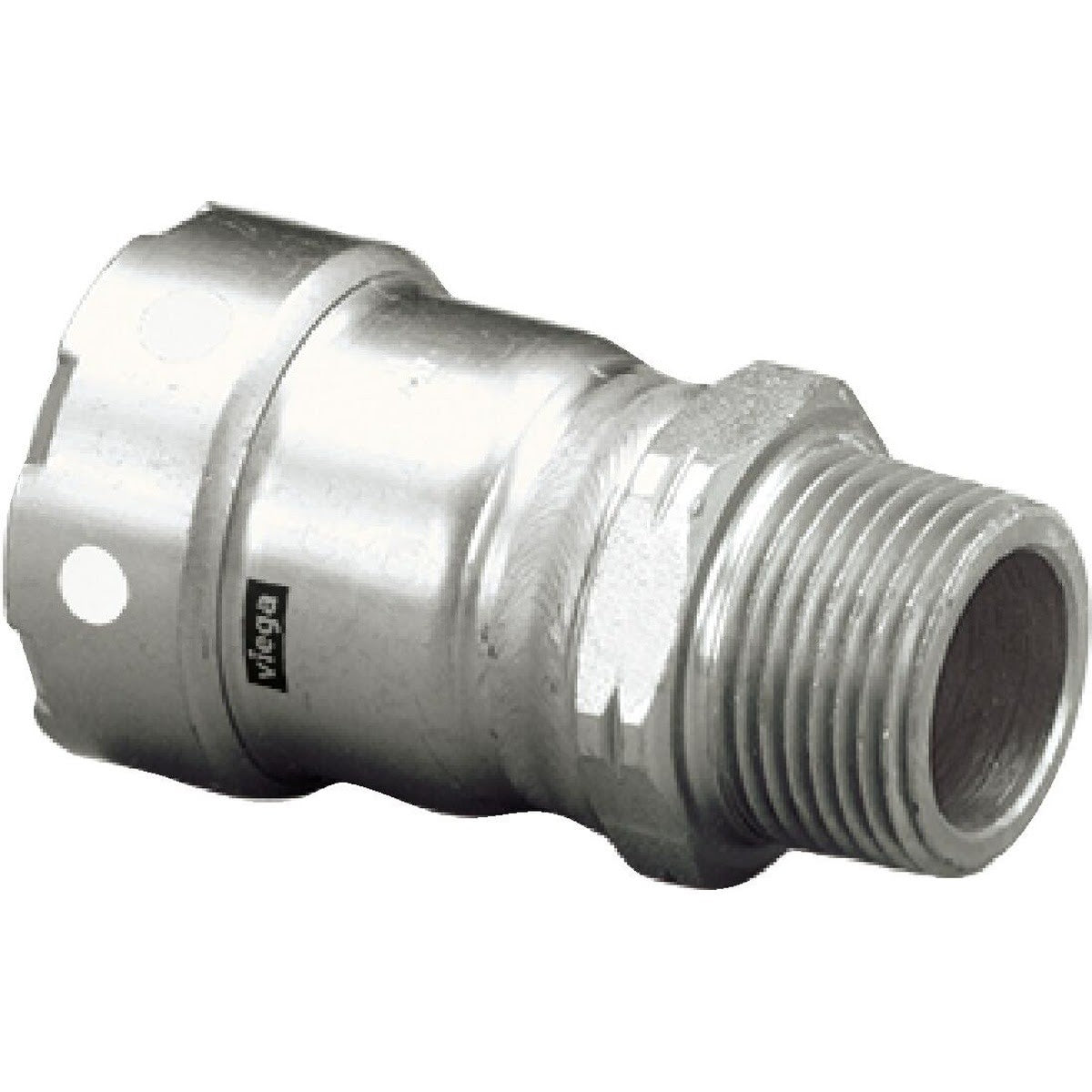 Viega 95255 (4111) MegaPress 304 Stainless Steel Press x Male Pipe Thread Adapter 2 in. x 2 in. (1 Each)