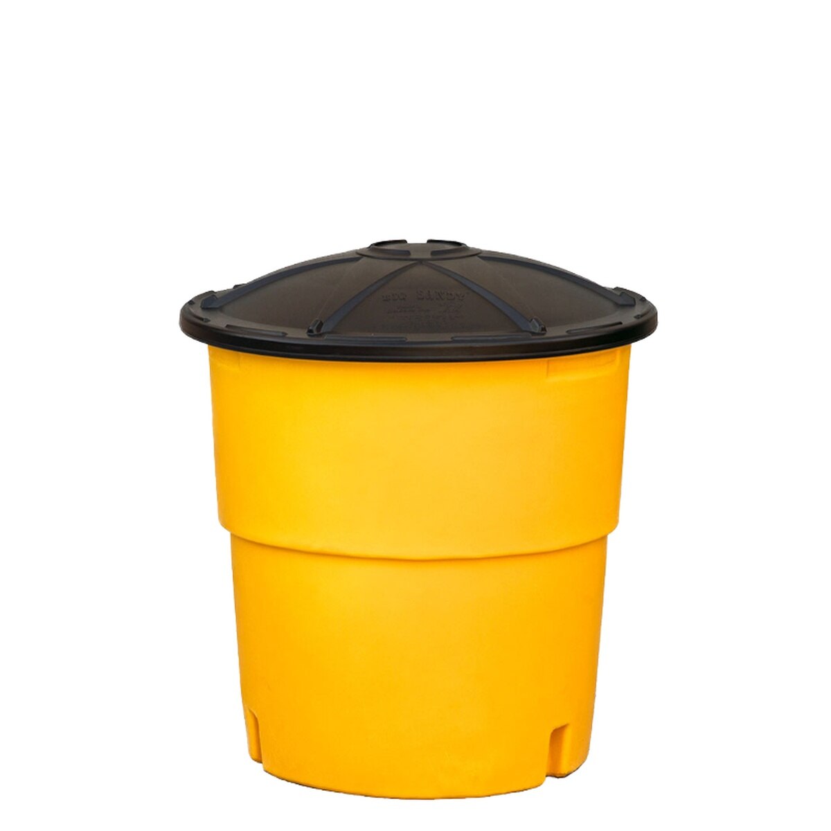 Vizcon 48140-0 Big Sandy Inertial Sand Barrel Attenuator with Lid 1400 lb Capacity