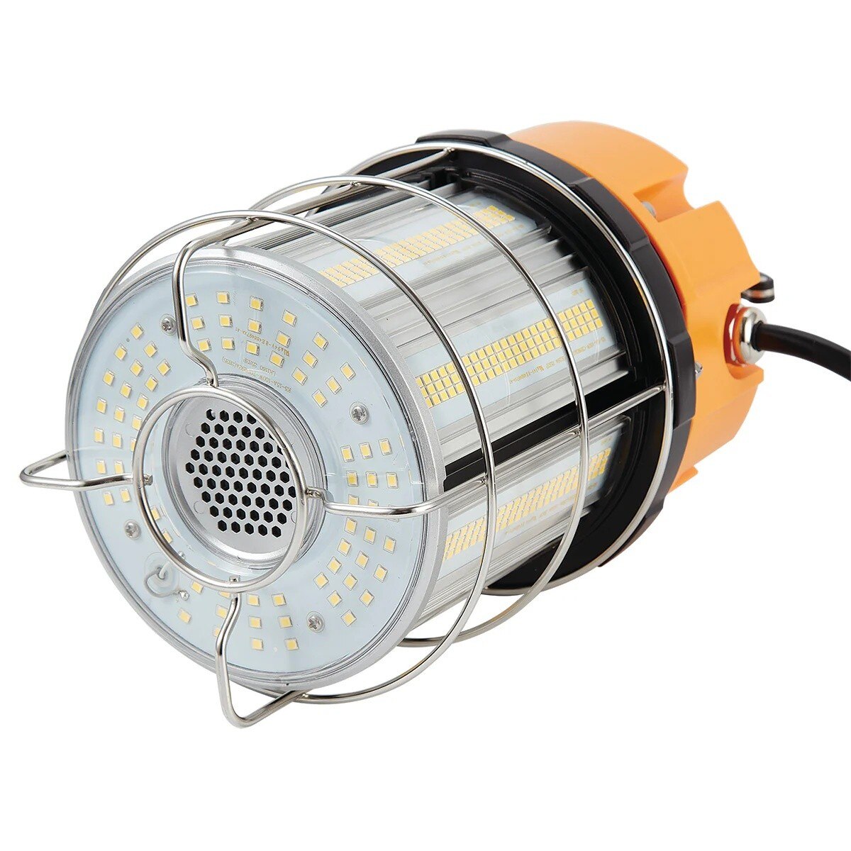 Voltec 08-00470 100 Watt LED Temporary Area Light, 15,000 Lumens w/ 10ft 14/3 Cord, 5-15 Plug & 1ft 5-15 Pigtail - 3
